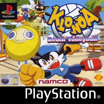 Klonoa Beach Volleyball (EU) box cover front